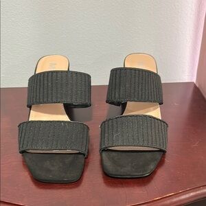 MIA Black Strappy Women's Sandals